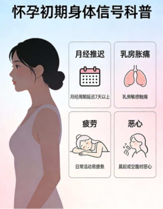 如果你的身体出现这15个信号就暗示你怀孕了